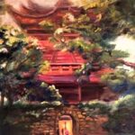Pagoda painting